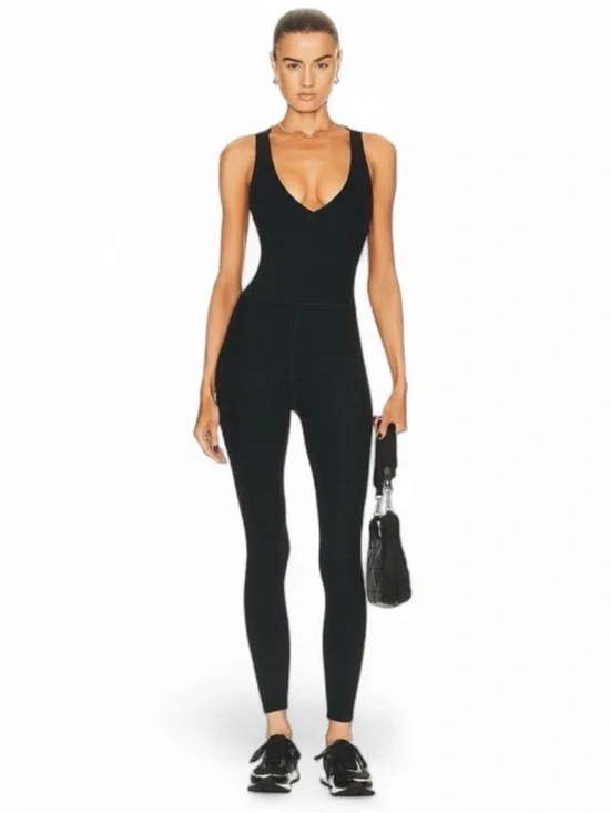 Beyond Yoga Spacedye Daring Jumpsuit Darkest Night M NWT - Picture 1 of 9